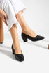 Black Women's Heeled Shoes